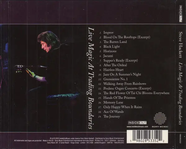 Live Magic At Trading Boundaries | Steve Hackett