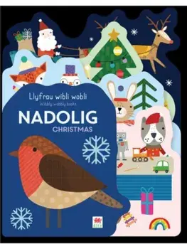 Llyfrau Wibli Wobli: NADOLIG. Bilingual ed, Board book/Really Decent Books