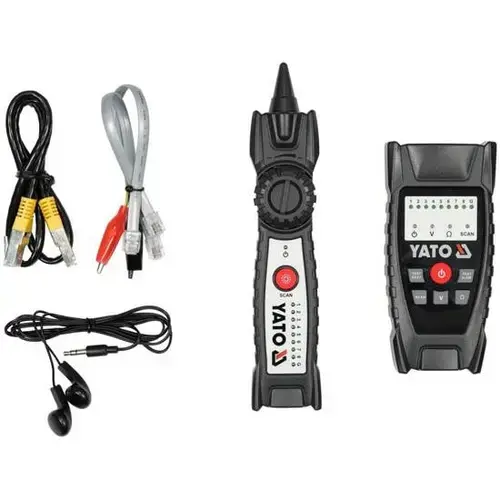 Localizatorul de cablu Yato YT-73137, Negru