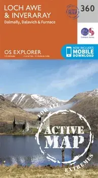 Loch Awe and Inveraray. September 2015 ed, Sheet Map/Ordnance Survey