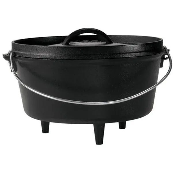 Lodge Ceaun din fonta cu capac - cuptor olandez Lodge 25,4 cm 4,7 litri L-10DCO3
