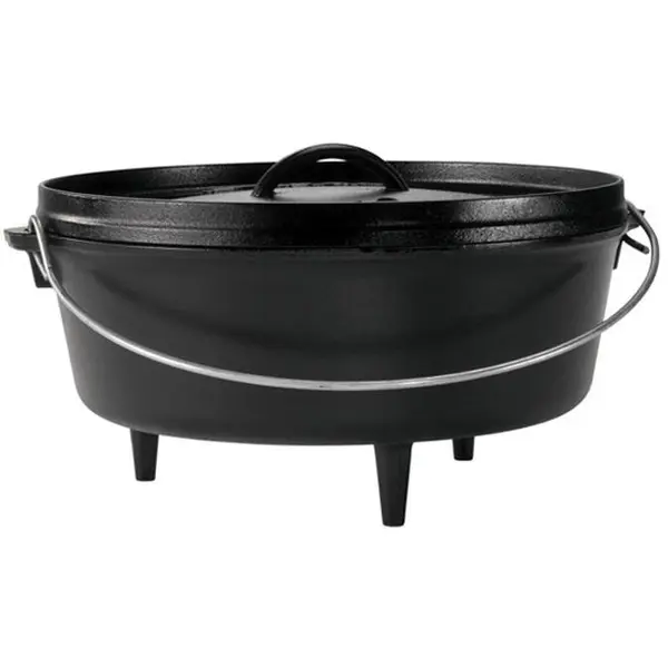 Lodge Ceaun din fonta cu capac - cuptor olandez Lodge 30,2 cm 5,7 litri L-12CO3