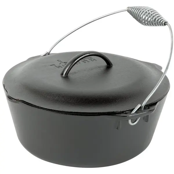 Lodge Ceaun din fonta cu capac - cuptor olandez Lodge 30 cm 6,7 litri L-10DO3