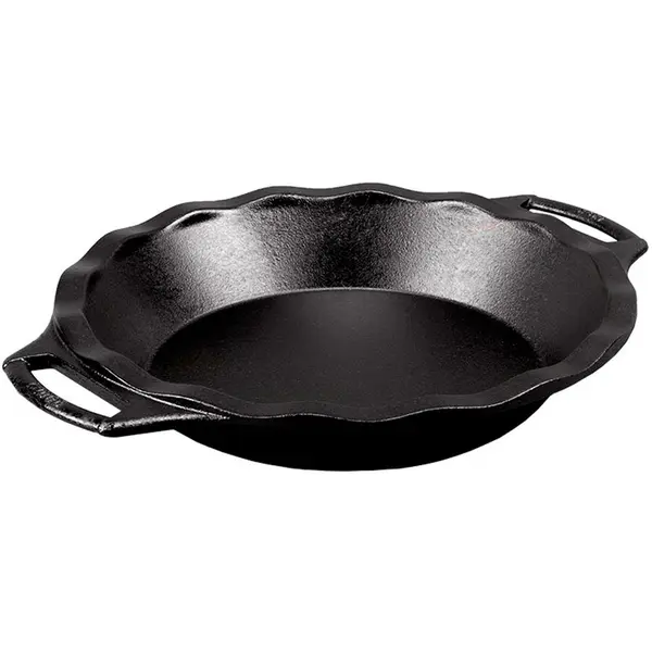 Lodge Tava rotunda din fonta pentru placinta 23 cm L-BW9PIE