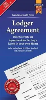 Lodger Agreement Form Pack. How to Create an Agreement for Letting a Room in Your Own Home, Revised ed, Paperback/***