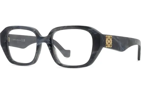 Loewe Anagram Anagram Black Geometric Eyeglasses
