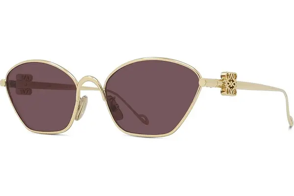 Loewe Metal Gold Cat Eye Sunglasses