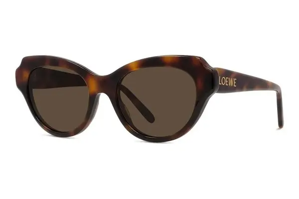 Loewe Slim Havana Cat Eye Sunglasses