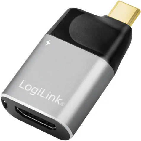 logilink Adaptor Logilink CUA0203, USB-C male - USB-C female + HDMI male
