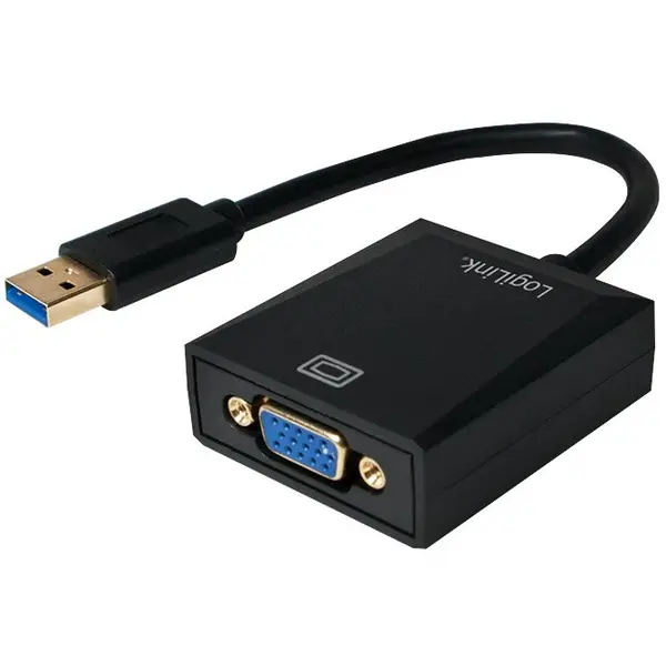 logilink Adaptor Logilink, USB 3.0 - VGA,