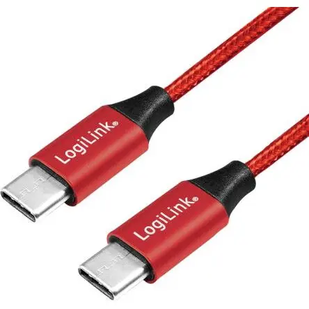 logilink Cablu de date Logilink CU0156, USB-C - USB-C, 1m, Red