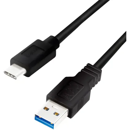 logilink Cablu de date Logilink CU0166, USB - USB-C, 0.15m, Negru
