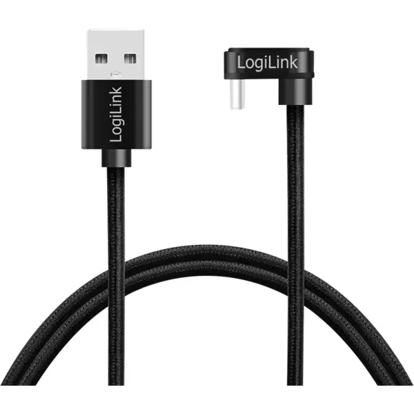 logilink Cablu de date Logilink CU0193, USB-C - USB-A, 2m, Black