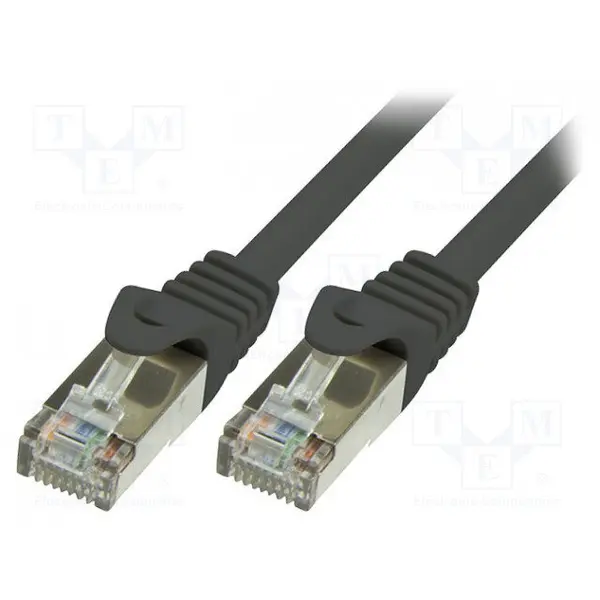logilink Cablu F/UTP LogiLink CP2073S, Patchcord, CAT.6, 5m (Negru)