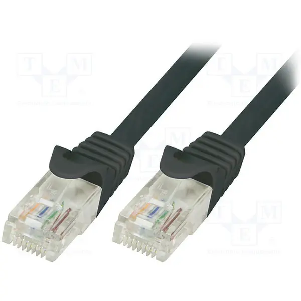 logilink Cablu F/UTP LogiLink CP2083S, Patchcord, CAT.6, 7.5m (Negru)