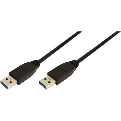 logilink Cablu LogiLink CU0038, USB 3.0 Male - USB 3.0 Male, 1m, Negru