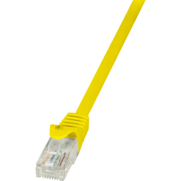 logilink Cablu Patch cord Logilink , cat5e U/UTP 0,25m galben, CP1017U