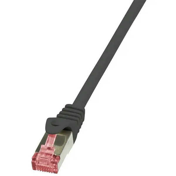 logilink Cablu patchcord Cat.6 S/FTP PIMF PrimeLine 2,00m, Negru