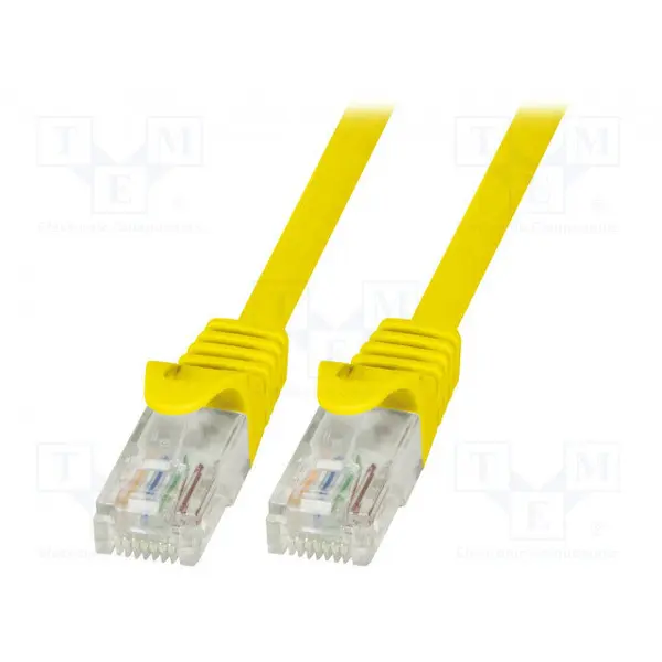 logilink Cablu Patchcord CAT6 U/UTP EconLine 1,50m galben