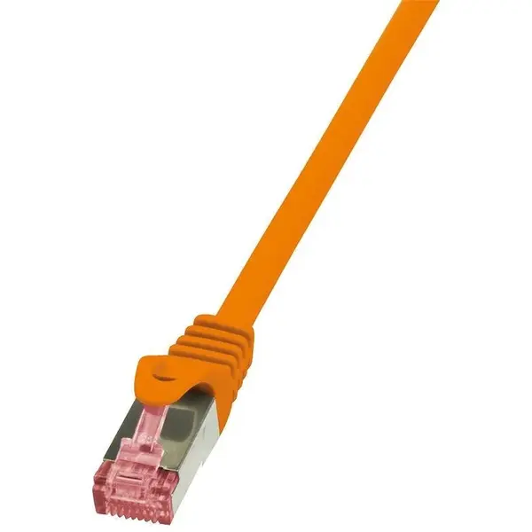 logilink Cablu S/FTP LogiLink CQ2098S, Patchcord, CAT.6, 10 m (Portocaliu)