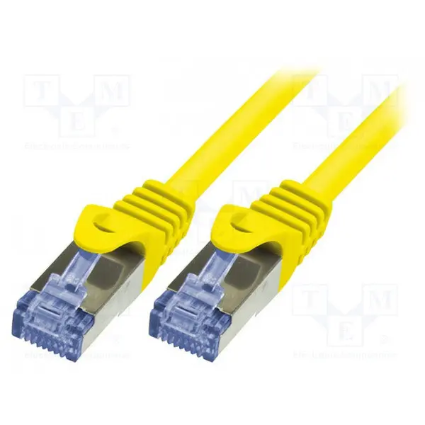 logilink Cablu S/FTP LogiLink CQ3037S, Cat.6A, Patchcord (Galben)