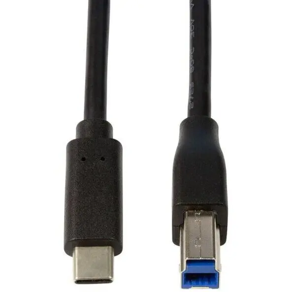 logilink Cablu USB 3.0 B mufa – USB type C mufa 2m negru LOGILINK CU0163