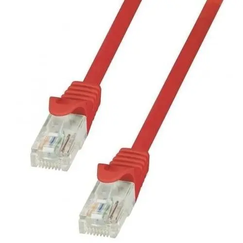 logilink Cablu UTP, Logilink, Patchcord ,CAT 5, 3m, Rosu