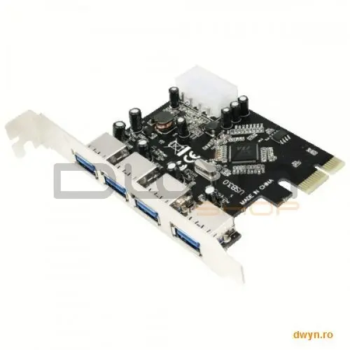 logilink Card PCI-Express adaptor la 4 x USB 3.0, Logilink 'PC0057A'