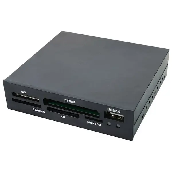 logilink Cititor de carduri, Logilink, USB2.0 Intern 3.5, Negru