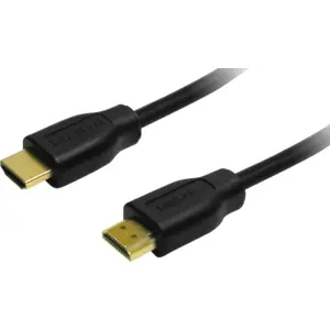 logilink LOGILINK - Cablu HDMI-HDMI, 1.4, versiunea Gold, lungime 2 m