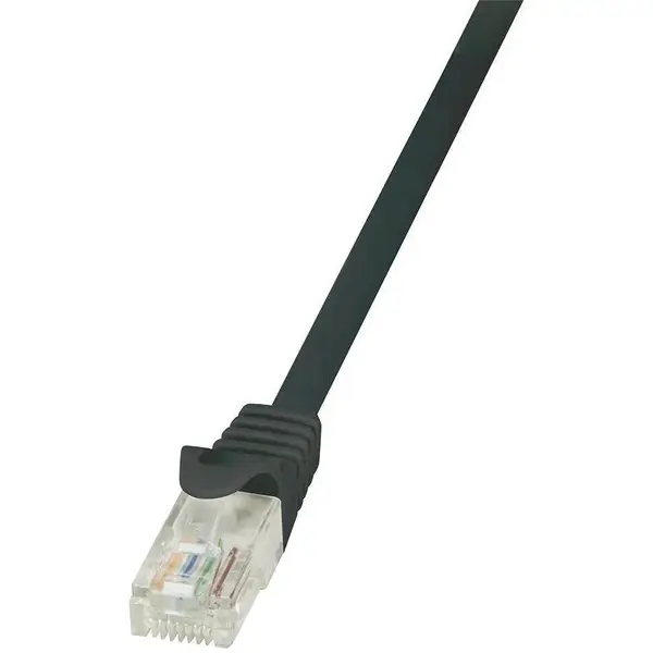 logilink LOGILINK- Cablu Patchcord CAT6 U/UTP EconLine 0 25m Negru CP2013U
