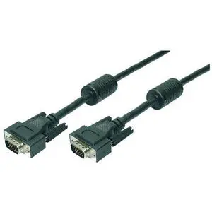 logilink Logilink - Cablu Vga 2x Ferrita Hq, Lungime 5 M