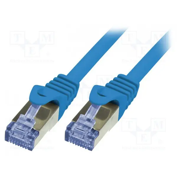 logilink LOGILINK CQ3016S LOGILINK - Patch Cablu Cat.6A 10G S/FTP PIMF PrimeLine 0,25m albastru