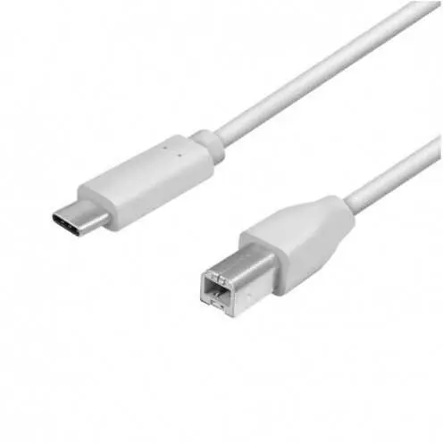 logilink LOGILINK CU0160 LOGILINK - Cablu de conectare USB 2.0, USB-C tata la USB-B tata, 1m
