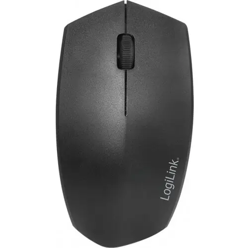 logilink MOUSE wireless Logilink, Pt. PC sau NB, Bluetooth 4.1 + 2.4GHz, Optic, 1200 dpi, Butoane-scroll 3-1, Ergonomic, Negru, ID0191