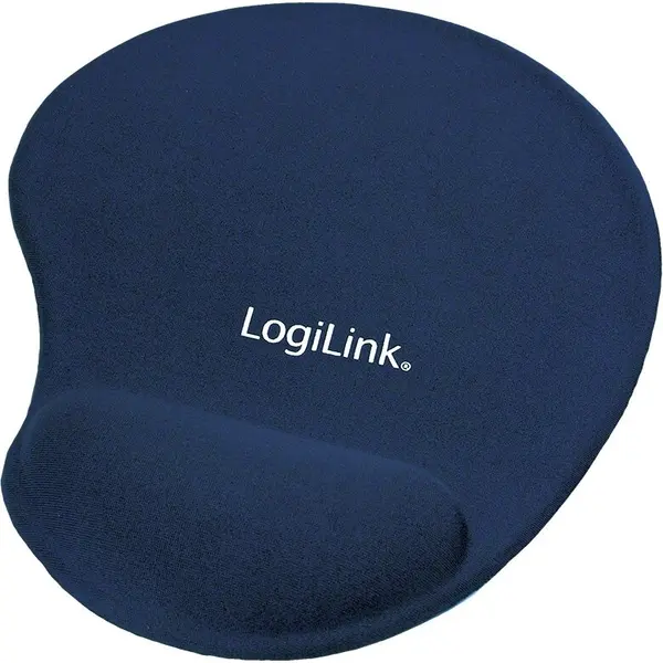 logilink Mousepad Logilink ID0027B, cauciuc si gel, 200 x 220 x 3 mm, Albastru