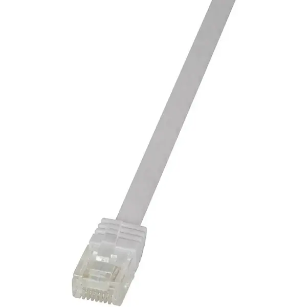 logilink Patch Cable Cat.6A 10GE Home U/UTP EconLine grey 2,00m
