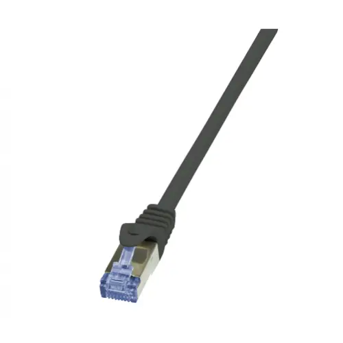 logilink Patch Cord LogiLink LCQ4053S, S/FTP, Cat6a, 2m, Black