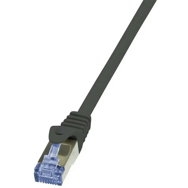 logilink Patchcord Cablu Cat.6A 10G S/FTP PIMF PrimeLine 10m negru