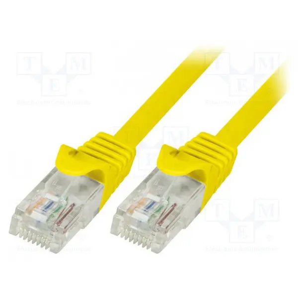 logilink Patchcord CAT 5e UTP 0,50m galben