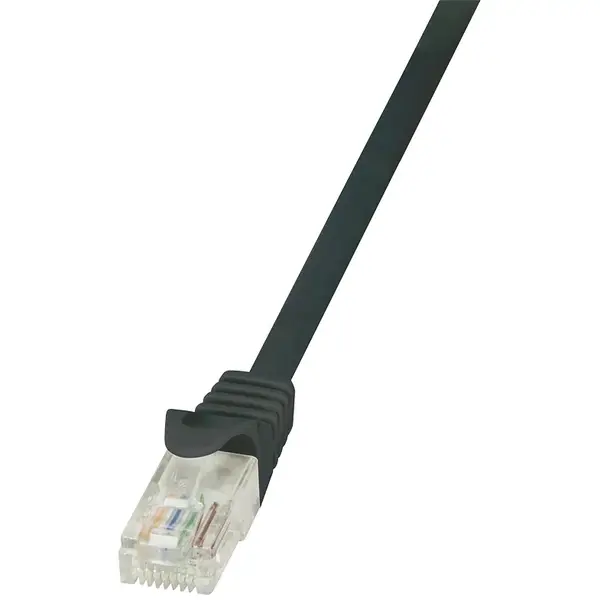 logilink Patchcord CAT 5e UTP 1,5m negru