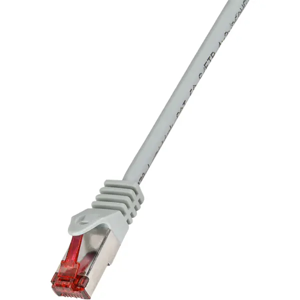 logilink Patchcord LogiLink S/FTP Cat6 PiMF, gri, 0.25 m