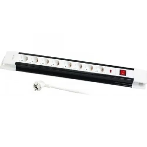 logilink Prelungitor cu intrerupator, 8 prize, 3m, Logilink 'LPS207'