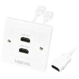 logilink Priza HDMI, 2 porturi mama, Logilink 'AH0015'