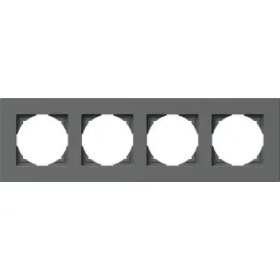 Logiq Flat Rama 4P Antracit, TEM Modul TEM-OF40AT-U