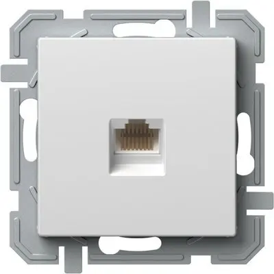 Logiq Priza Date 1P RJ45 CAT5e Alb, TEM Modul TEM-KQ37PWXO-U