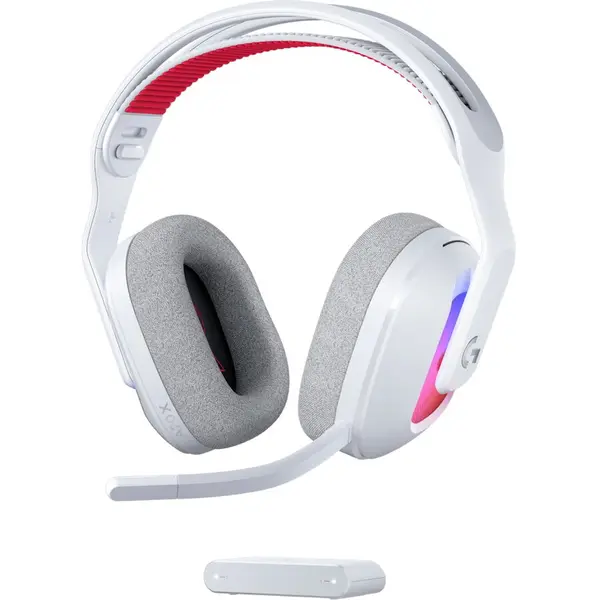 Logitech Casti Gaming wireless Logitech A20 X, Alb