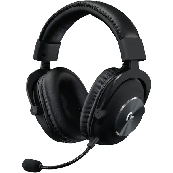 Logitech Casti gaming wireless Logitech G PRO X, surround 7.1, 2.4GHz LightSpeed, functie BLUE VO!CE, Negru