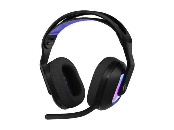 Logitech G522 - Căști Gaming Wireless 2.4 GHz + Bluetooth, 40 mm Bio Cellulose, DTS, 70h, Black