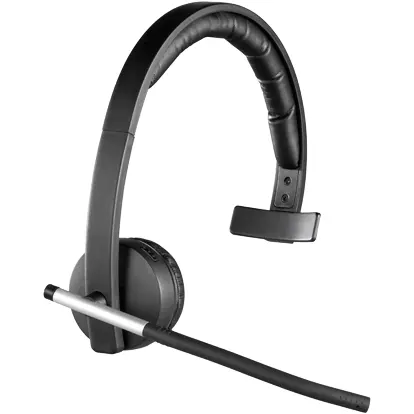 Logitech Logitech H820e Casti Fara fir Banda de fixare pe cap Birou/Call center Stand de incarcare Negru (981-000512)